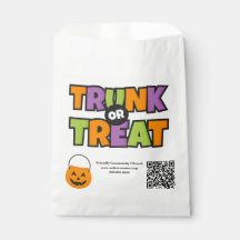 Trunk Treat QR Code Kerk Community Event