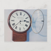 Trunk wijzerplaat klok, Londen, 1850 Briefkaart (Voorkant)