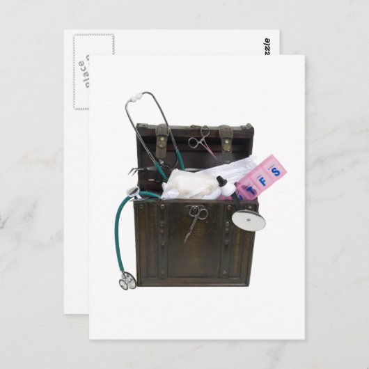 TrunkMedical080409 Briefkaart (Voorkant / Achterkant)