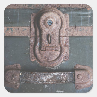  trunkvergrendeling vierkante sticker