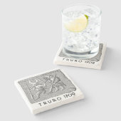 Truro 1709 Stone Onderzetter (Zijkant)