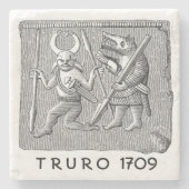 Truro 1709 Stone Onderzetter (Voorkant)