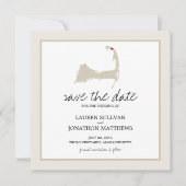 Truro Cape Cod Wedding Save the Date (Voorkant)