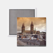 Truro Cathedral, Cornwall, Engeland Magneet (Voorkant / Achterkant)