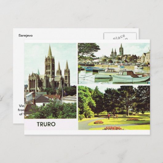 Truro, Cornwall, Engeland Briefkaart (Voorkant / Achterkant)