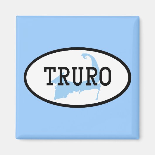 Truro, MA Magneet (Voorkant)