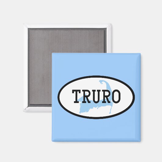 Truro, MA Magnet (Voorkant / Achterkant)