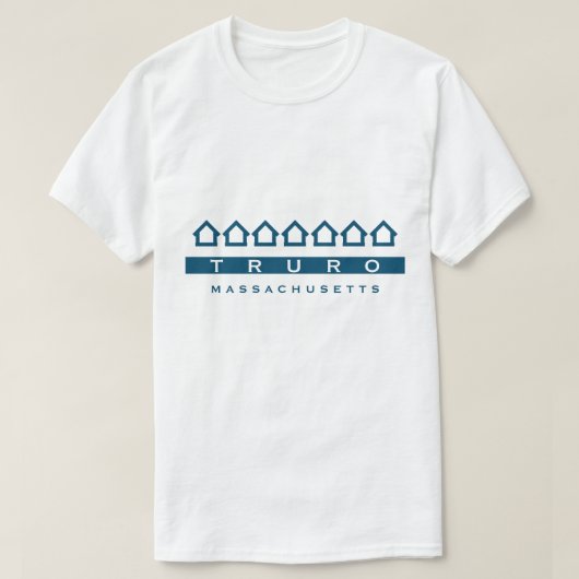 TRURO MASSACHUSETTS T-SHIRT (Design voorkant)