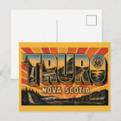 Truro Nova Scotia Hub van Nova Scotia Briefkaart (Voorkant / Achterkant)