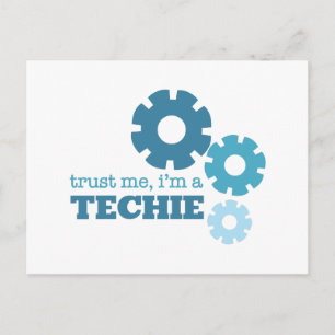 Trust A Techie Briefkaart