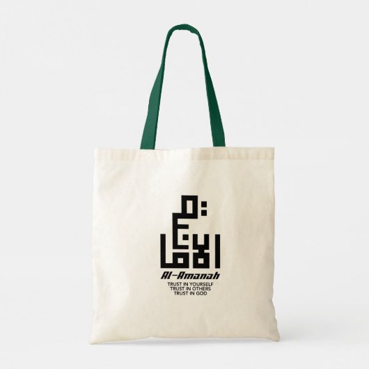 Trust - Amanah Tote Bag (Achterkant)
