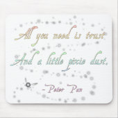 Trust and Pixie Dust Mousepad Muismat (Voorkant)