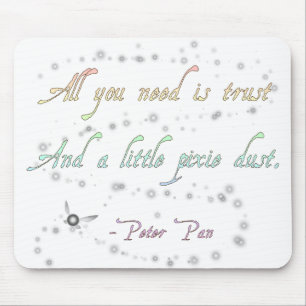 Trust and Pixie Dust Mousepad Muismat