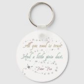 Trust and Pixie Dust Sleutelhanger (Voorkant)