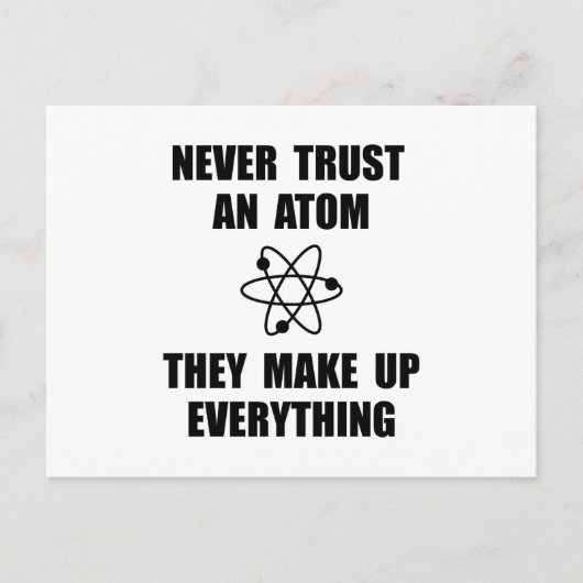 Trust Atom Briefkaart (Voorkant)