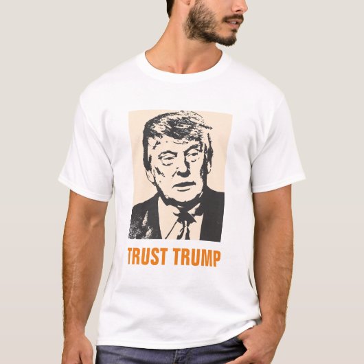 Trust Donald Trump for President 2016 T-shirt (Voorkant)