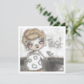 Trust - Forfaitaire kwetsbare Kaart (Staand voorkant)