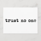 TRUST GEEN BRIEFKAART (Voorkant)