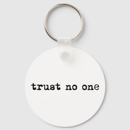 TRUST GEEN SLEUTELHANGER (Voorkant)