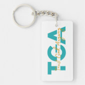 Trust God Anyway Acrylic Keychain (Voorkant)