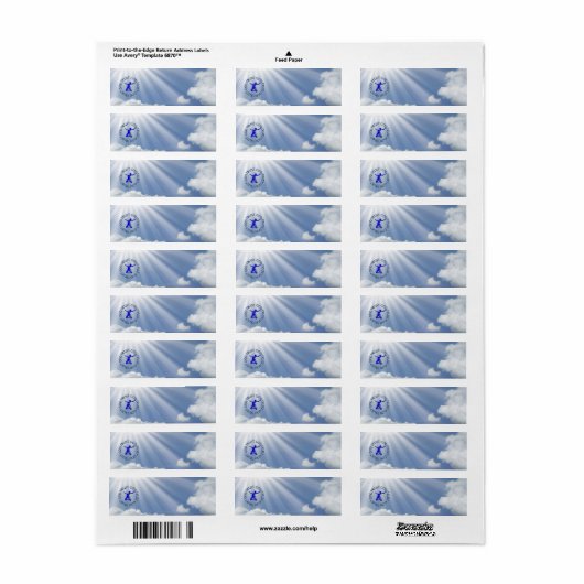 TRUST GOD ETIKET (Full Sheet)