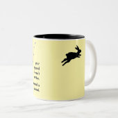 Trust God In Your Journey Mug Tweekleurige Koffiemok (Voorkant rechts)