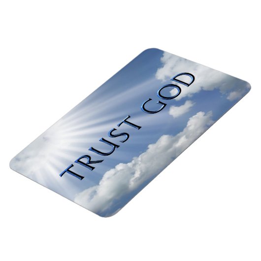 TRUST GOD MAGNEET (Linkerzijde)