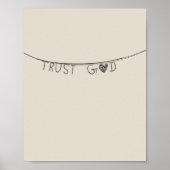 Trust God Poster (Voorkant)