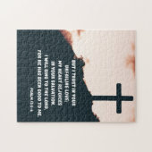 Trust God Psalm 13:5-6 Bijbel Verse Christelijk Legpuzzel (Horizontaal)