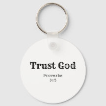Trust God Sleutelhanger