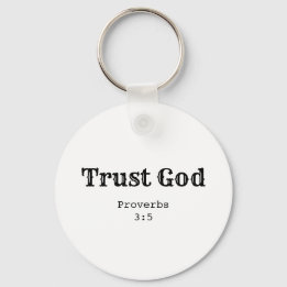 Trust God Sleutelhanger