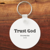 Trust God Sleutelhanger (Voorkant)