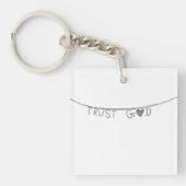 Trust God Sleutelhanger (Voorkant)