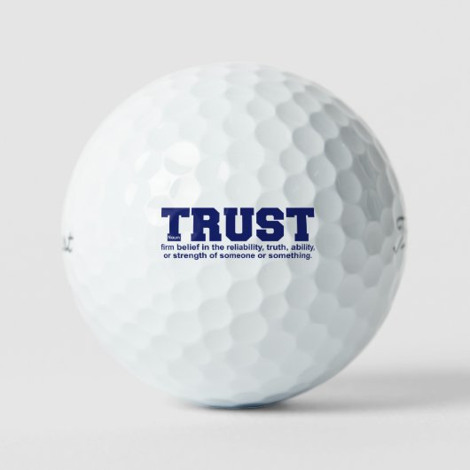 Trust Golf Ball Golfballen (Voorkant)