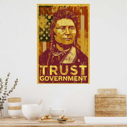Trust Government Poster (Keuken)