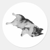 Trust Herfst Ronde Sticker (Voorkant)