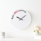 TRUST IN GOD'S PERFECT TIMING FAITH WALL CLOCK GROTE KLOK (Huis)