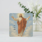 Trust In Jesus Kaart (Staand voorkant)