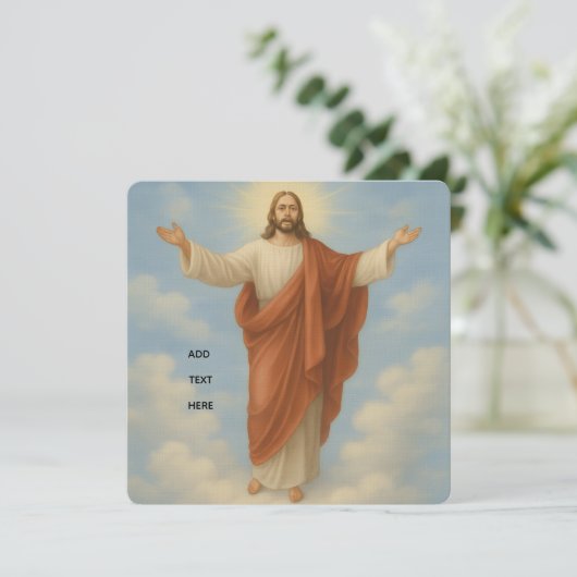 Trust In Jesus Kaart (Staand voorkant)