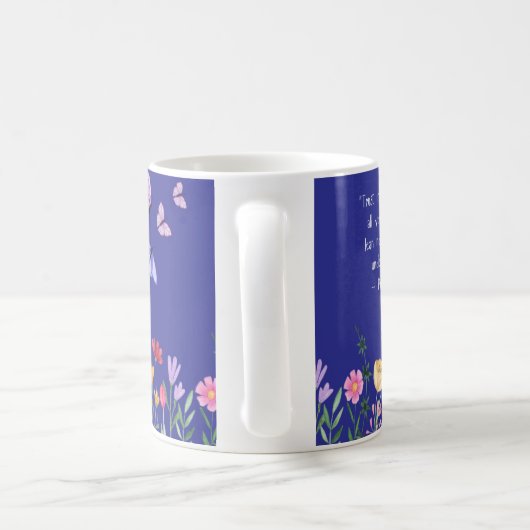 Trust in the Lord” Floral Bible Verse Mug  Koffiemok (Handvat)