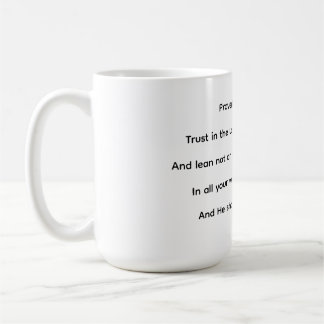 Trust in the lord Mug Koffiemok