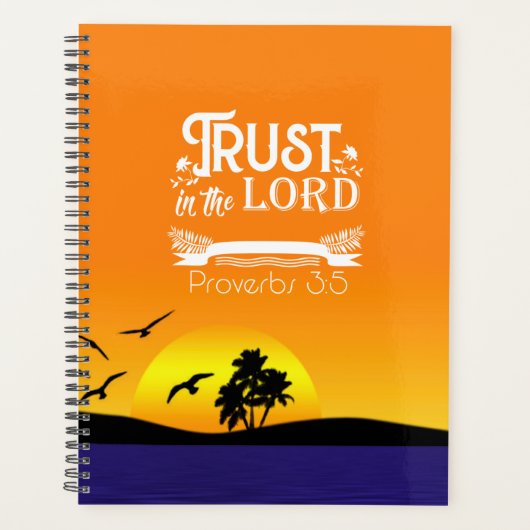 Trust in the Lord Planner (Voorkant)