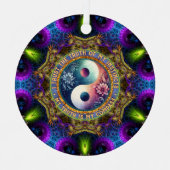 Trust Instincts Growth Compass Direction Inspire Metalen Ornament (Voorkant)