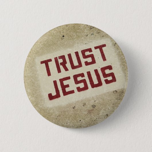 "Trust Jesus" Button (Voorkant)