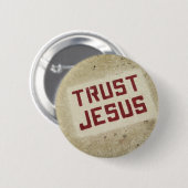 "Trust Jesus" Button (Voorkant /achterkant)