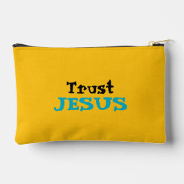 Trust Jesus Christelijke Quote Schattigee Bloemen Etui