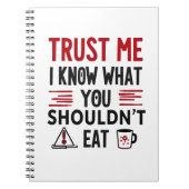 Trust Me, I Know What You Shouldn’t Eat Notitieboek (Voorkant)