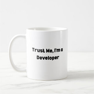 Trust Me I’m a Developer Mug – Programmer Gift  Koffiemok
