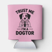 Trust Me I’m a Dogtor Blikjeskoeler (Achterkant)