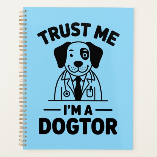Trust Me I’m a Dogtor Planner (Voorkant)